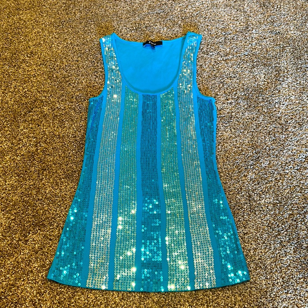 EXPRESS SEQUINED TANK